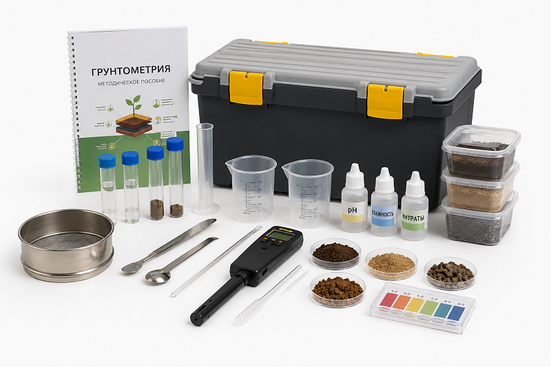 Комплект учебно-лабораторного оборудования «Грунтометрия»